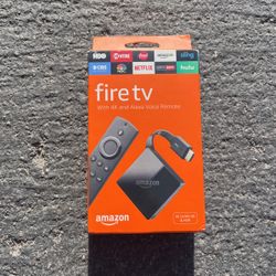 fire TV: with 4K and alexa voice remote 