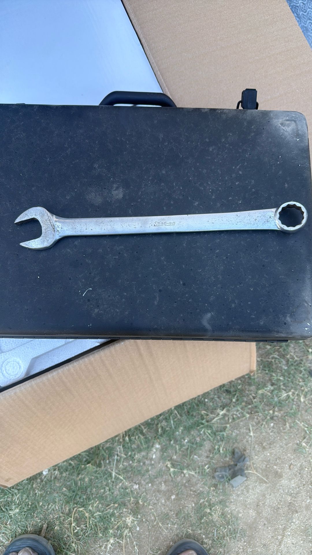 Snap On 15/16 12 Point Open-Ended Box Wrench 
