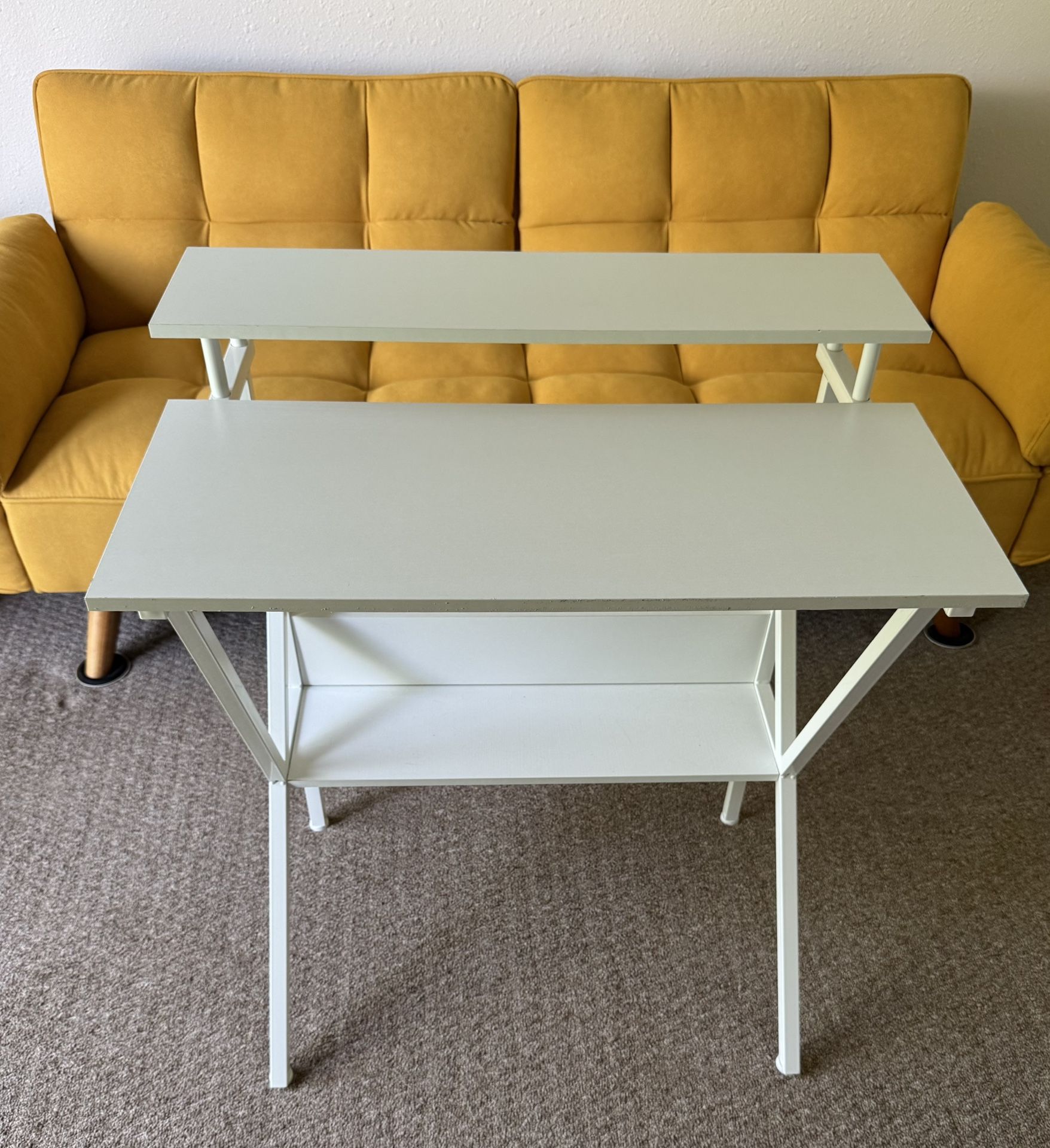 White Computer Desk