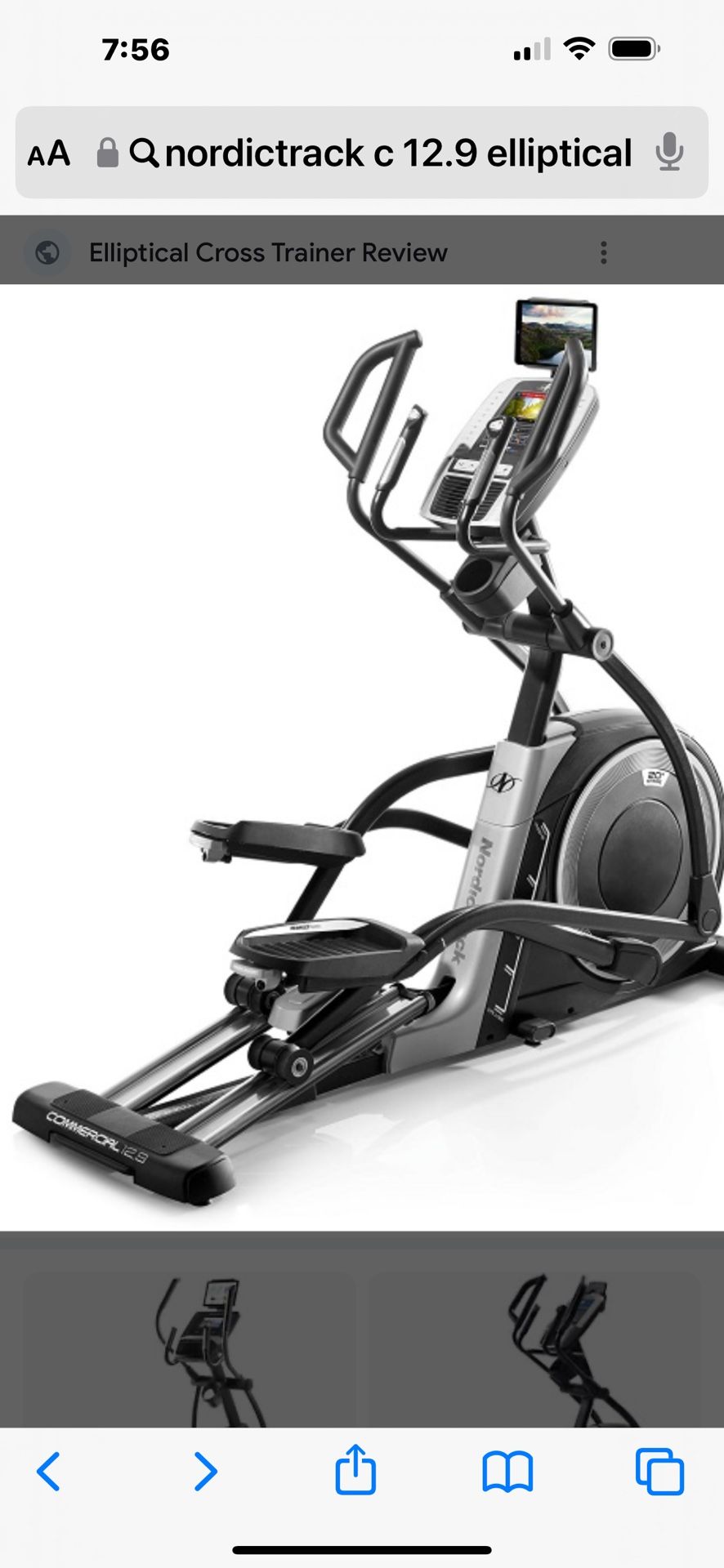 C 12.9 elliptical sale