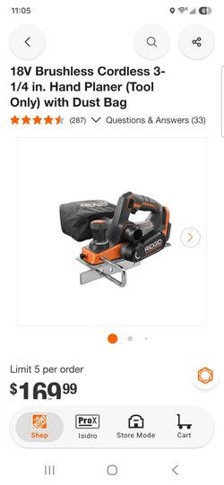 Ridgid planer tool only
