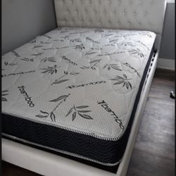 Cama Full Size Nueva En Caja Incluye Colchon