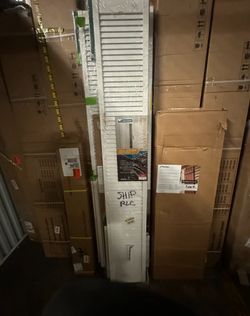 Veranda 24x80 White Solid Core Wood Bi-Fold Closet Door – Brand New Interior Door