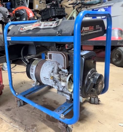 PowerBack 5000w 10hp Tecumseh Gas Generator