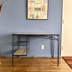 vintage hairpin leg small desk