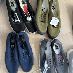 Vans Off The Wall Men’s Sneakers- Lot Of 4 