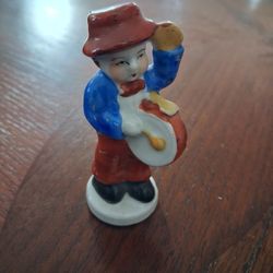 Vintage porcelain boy figurine,