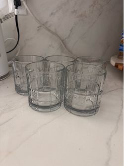 5 rocks glasses