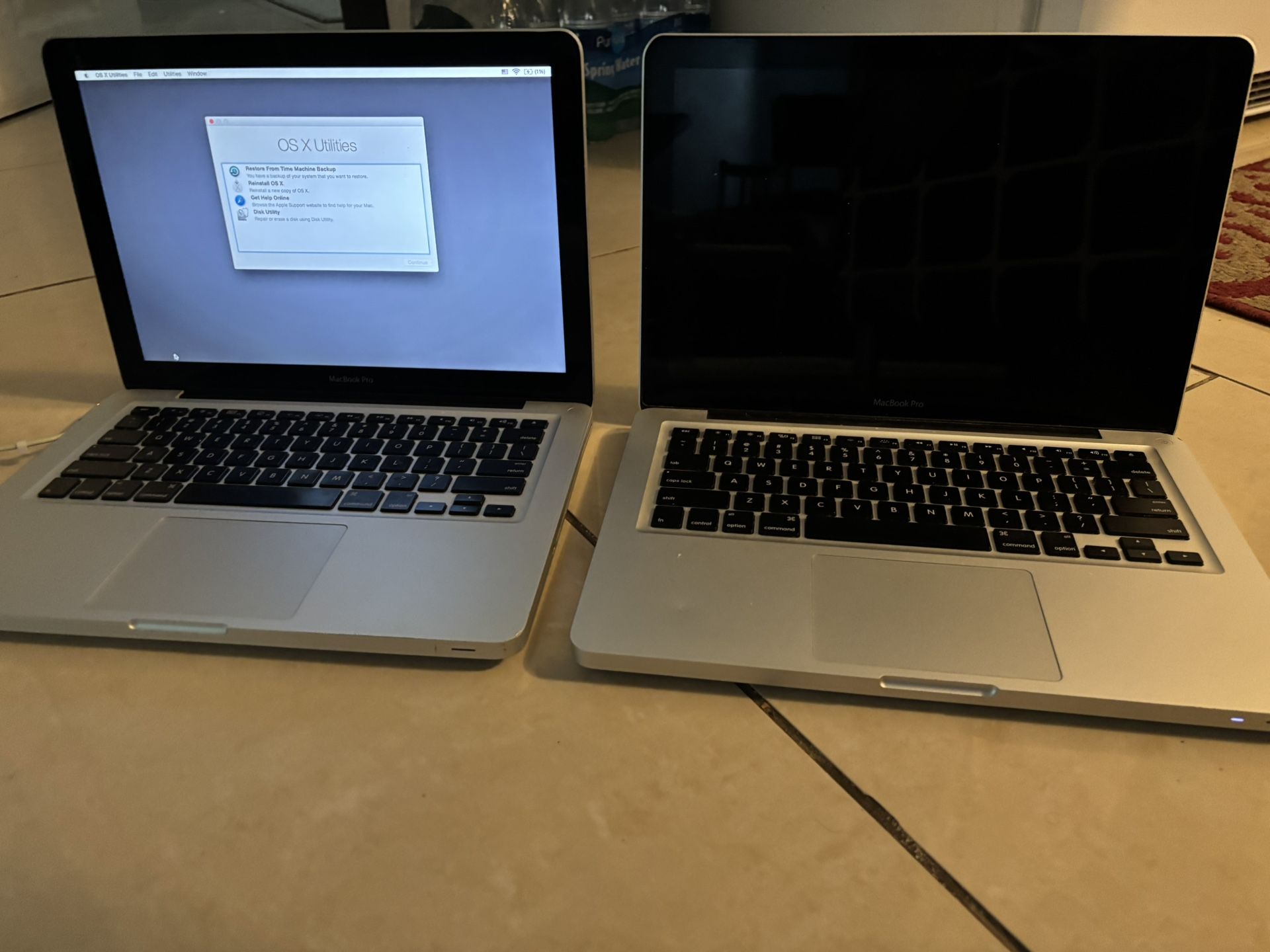 MacBook Pro 13in(2009) Needs Operating System Installed.