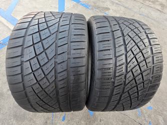 2 USED TIRES CONTINENTAL 285/30/19