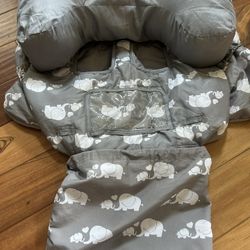  Padded Shopping Cart Cover for Baby & Toddler,  (Elephant Print)