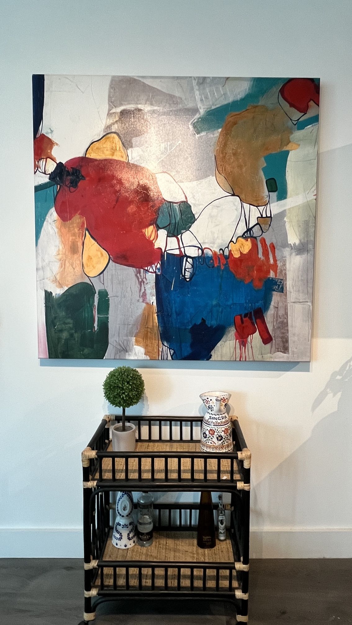 Modern Large Oil Canvas