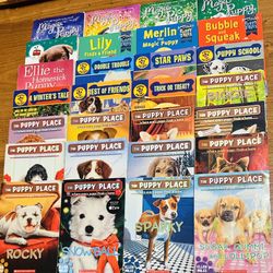 Lot Of 28 Kids Puppy 🐶 Chapter Books, No Duplicates, Paperbacks