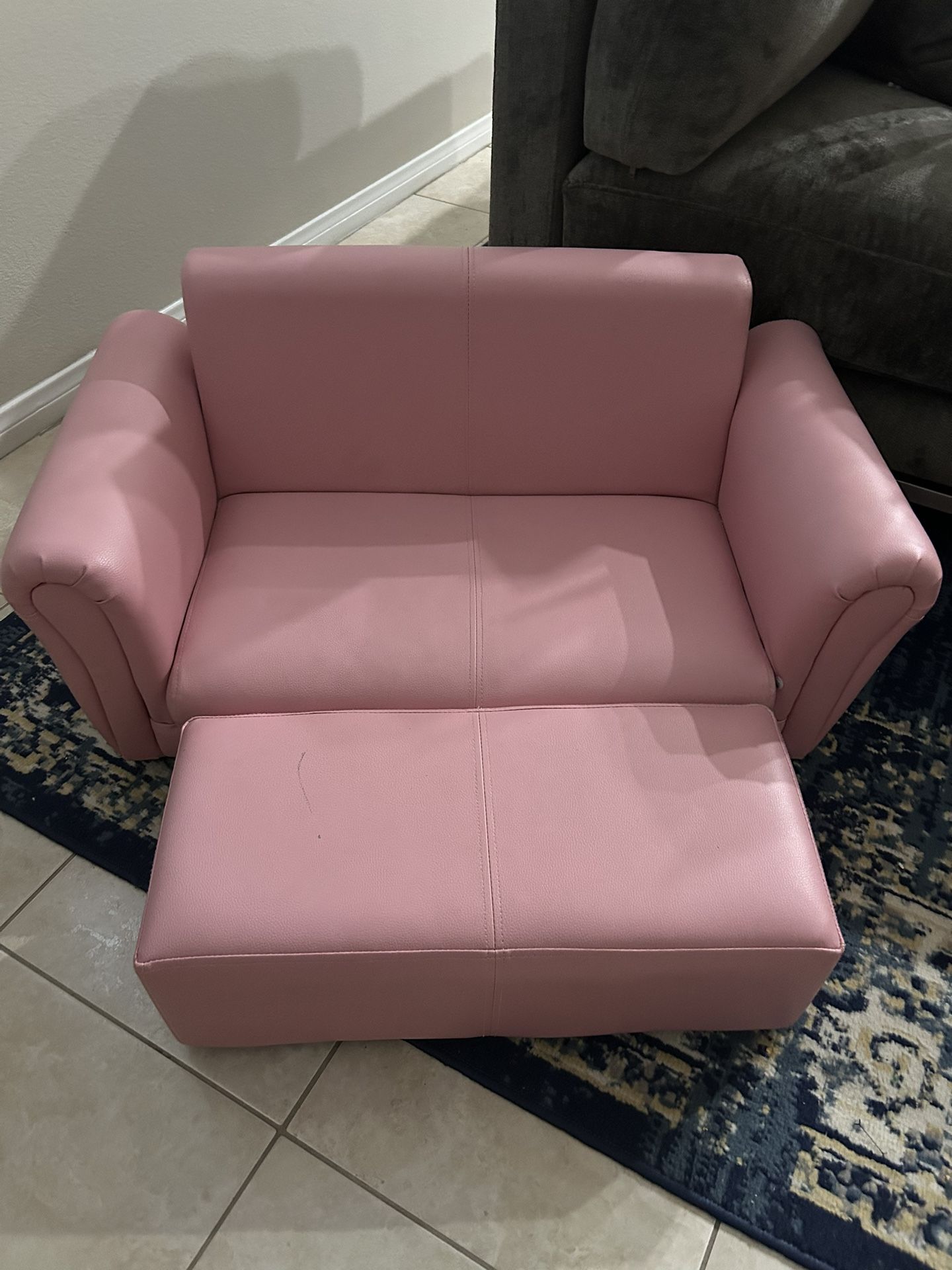Pink Children’s Couch