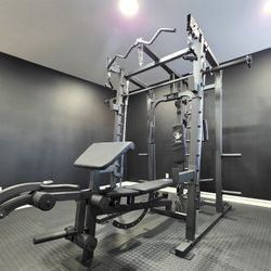 Smith Machine 2001 | Multi-Use Adj Bench | Gym Equipment | Fitness | Squat Rack | Excercise |🔴WEIGHTS AND BARBELL SOLD SEPARATELY 🔴 FREE DELIVERY 🚚