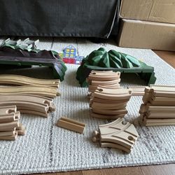 Wooden Train Set