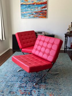 Barcelona Style Lounge Chairs