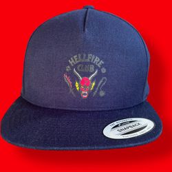 Hellfire Club Snapback Hat – Stranger Things Inspired
