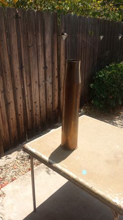 Vintage Empty Copper Gun Shell
