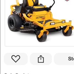 Cub cadet Ultima 42 in. 22 HP V-Twin Kohler 7000 Engine Dual Hydrostatic Drive Gas Zero Turn Riding Lawn Mower