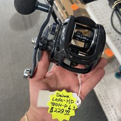 Daiwa Lexa-HD 400H-P Fishing Reel RH
