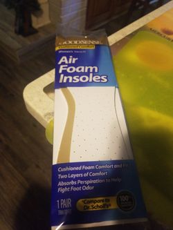 womens air foam insoles 
