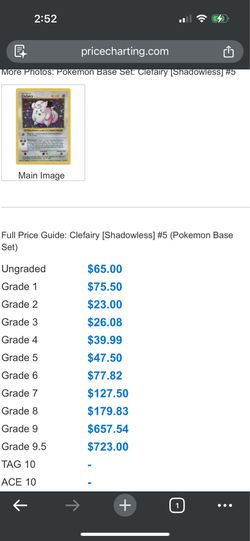 Greeted Pokémon card