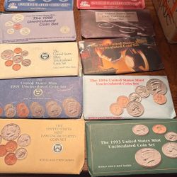 Lot Of US Mint Sets P&D