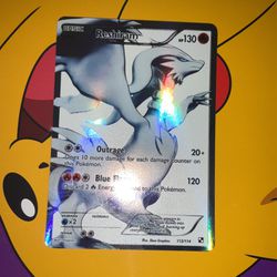 Pokémon Card Reshiram 113/114 OG MINT!