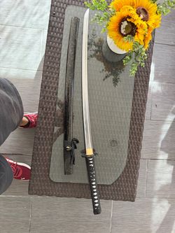 Katana real damascus