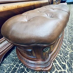 AICO By Michael Amini CORTINA Bench - GA