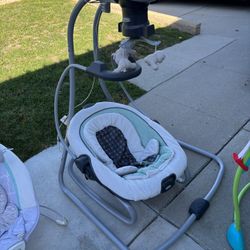 Baby Swing, Seat And Bath 