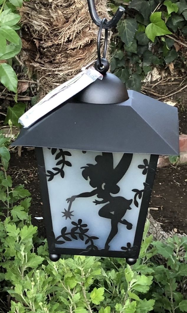 BRAND NEW Disney 13 in. Tinkerbell Silhouette LED Lantern With Timer