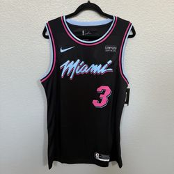 Dwayne Wade #3 Miami Heats Jersey Size M-XL