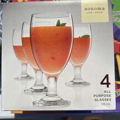 Glass Cups - 16oz