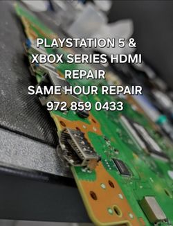 Ps5 Ps4 Xbox Series X HDMI Repair SAME hour