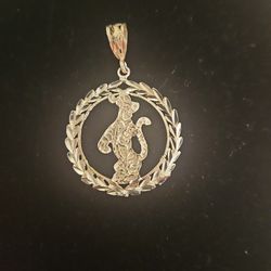 Silver Tigger Pendant 