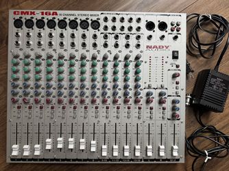 Nady Audio CMX-16A 16-Channel Stereo Mixer