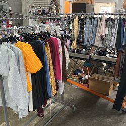 Back To School Clothing Sale. Designer Brands Shirts, Jeans And Accessories. Dirts $5 Jeans $10