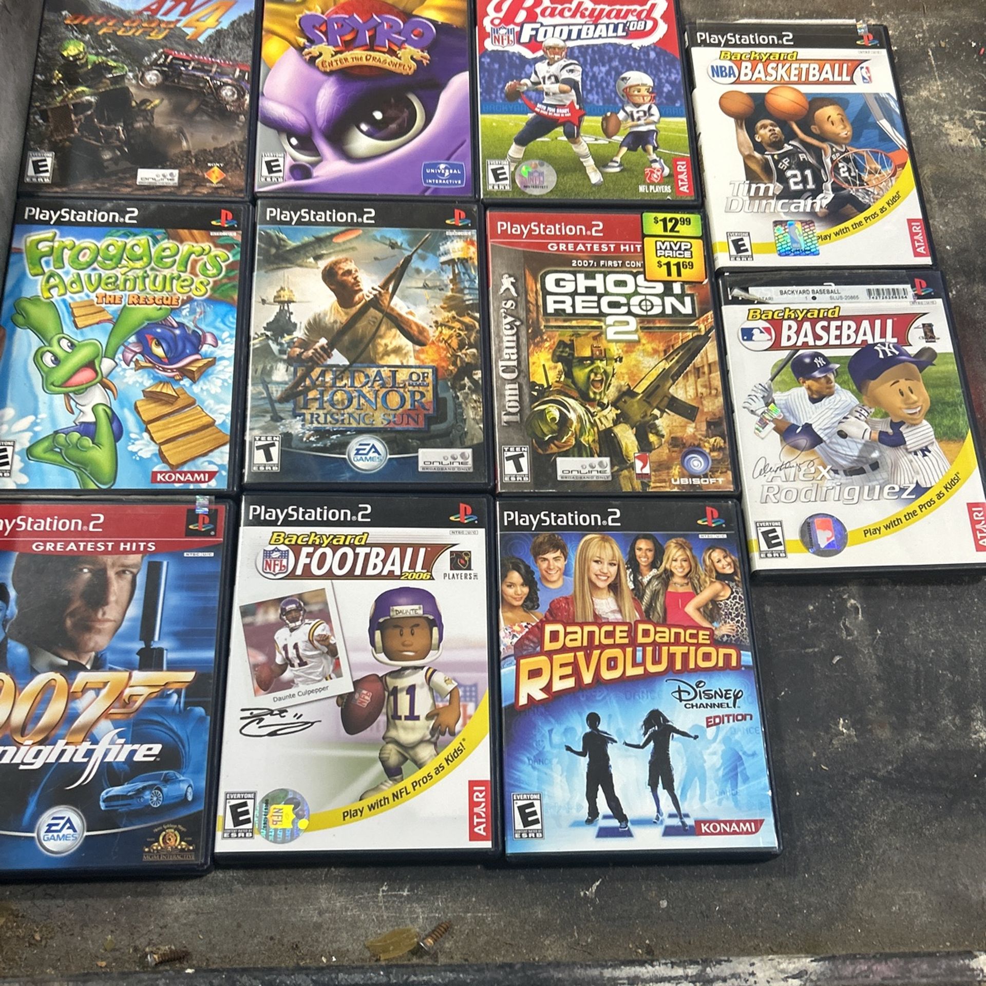 PlayStation 2 Games 5$ Each 