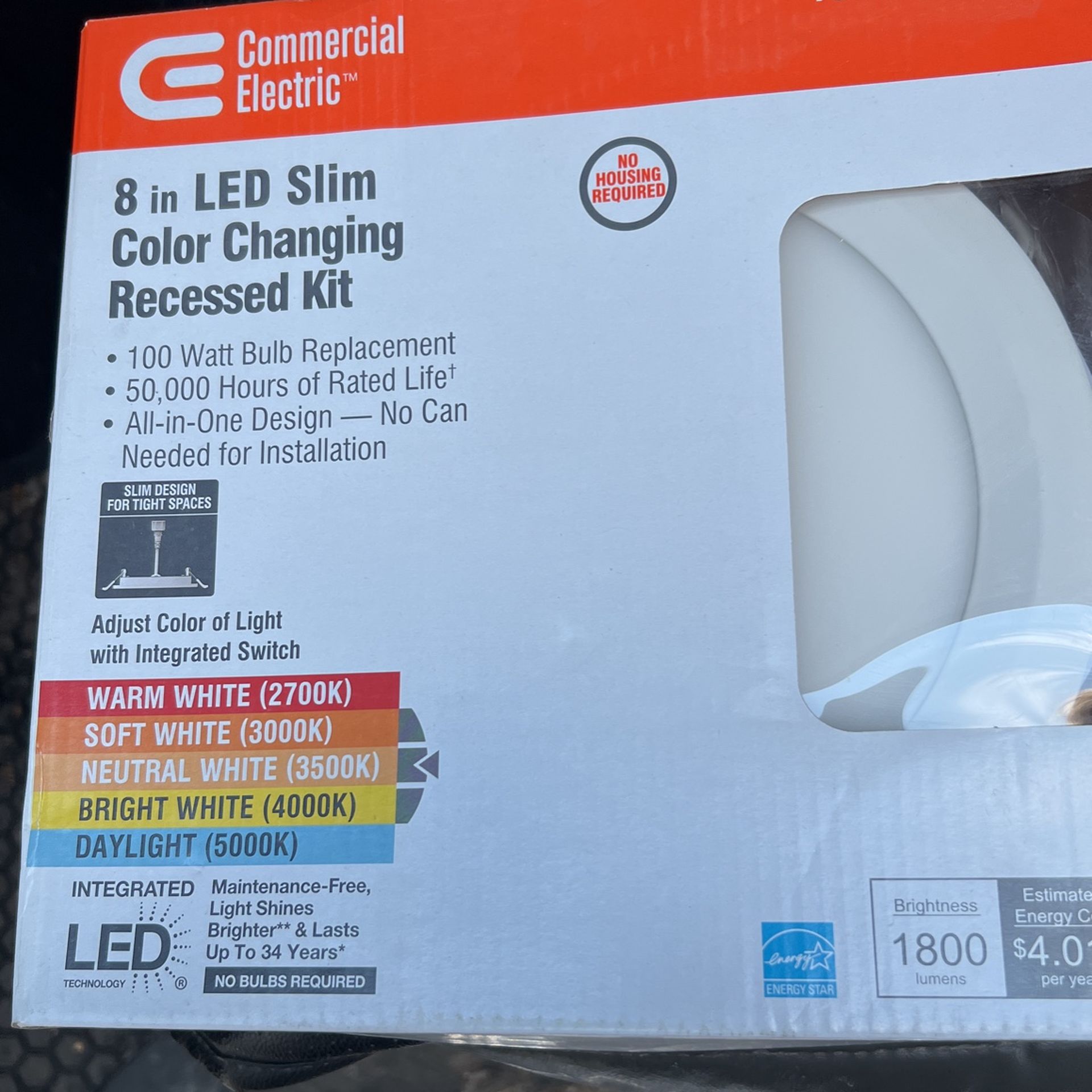 8inch Slim Recessed Light