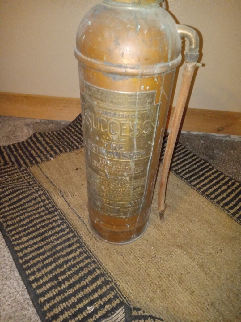 Antique Fire Extinguisher 