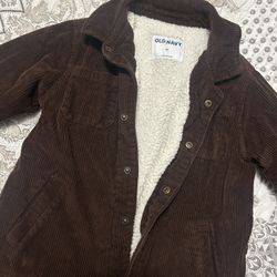 Corduroy Fabric Kids Jacket 