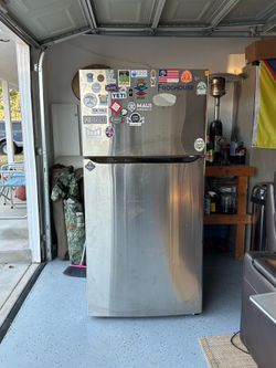 LG stainless steel refrigerator