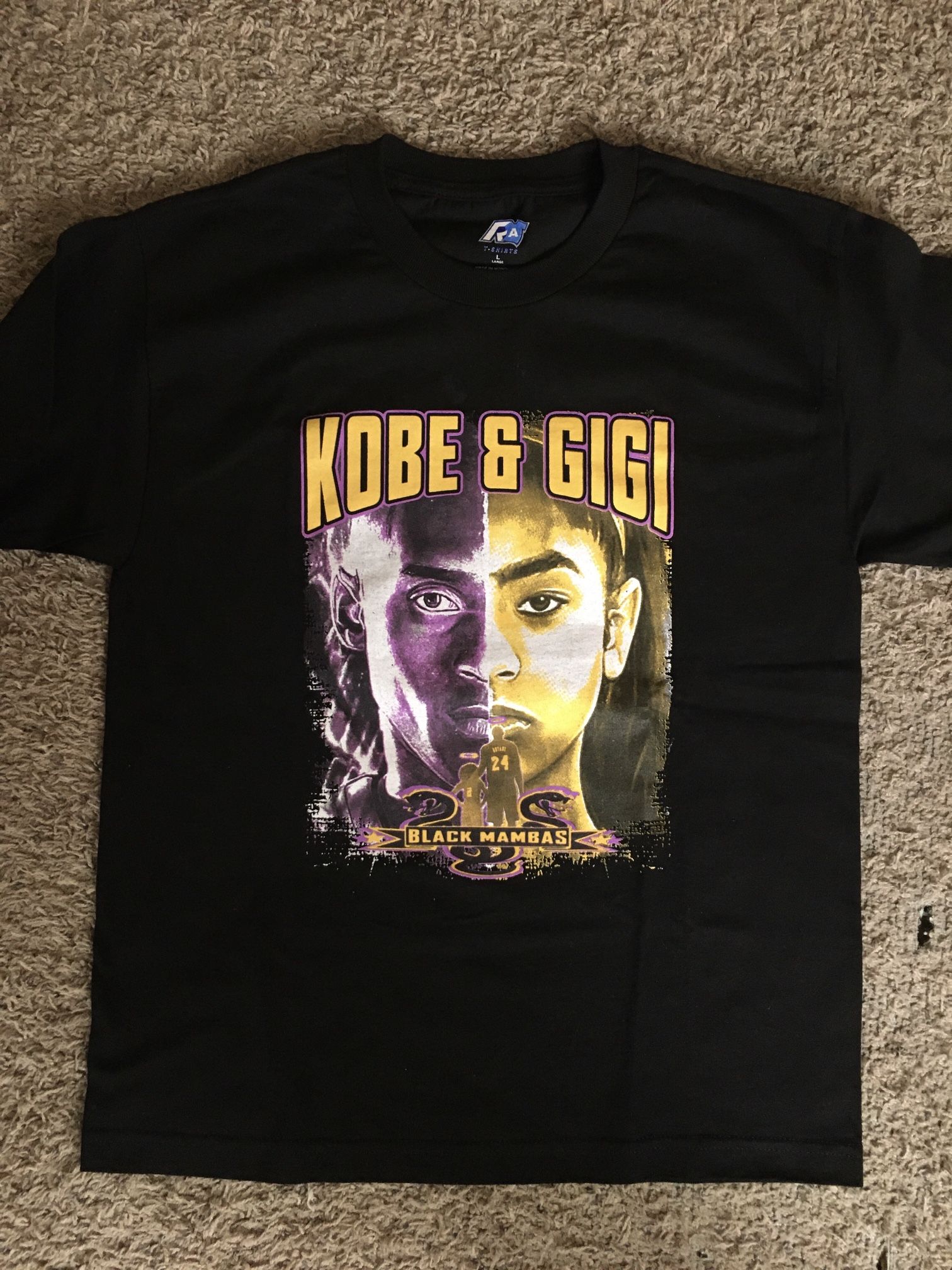 Kobe Bryant Gigi Shirt Large