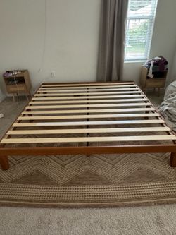 King size bed frame
