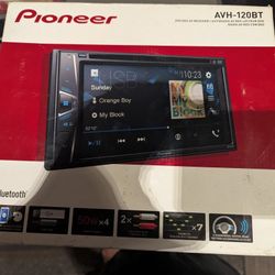 Pioneer AVH-120BT 6.2" - Bluetooth, Android Smartphone Compatible - DVD Receiver