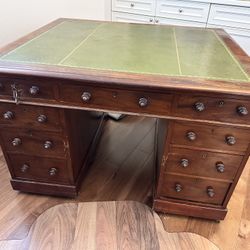 Mid-19th Century George III Antique partners desk