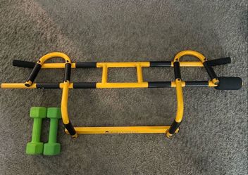 Pull-Up Bar + Dumbbells