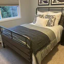 Pottery Barn Kids Owen full size bed - frame only 